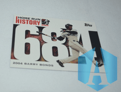 2006 Topps Home Run History Barry Bonds #BB684 San Francisco Giants